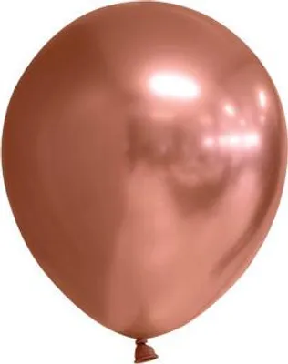Produktbild von 100 Mini Chrome Luftballons in Kupfer 13cm