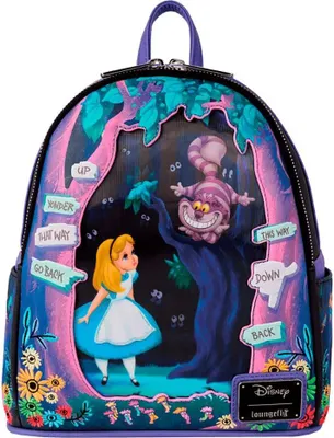 Image de Loungefly Alice au pays des merveilles Disney Sac à dos 26 cm Multicolore One Size