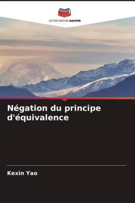 Produktbild von Négation du principe d'équivalence