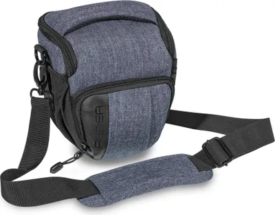 Produktbild von PEDEA 65065410, Holster, Jede Marke, Canon EOS M3 Canon EOS 6D / 7D Canon EOS 30D / 50D / 60D Canon EOS 70D / 77D / 80D Canon EOS 100D..., Schultergurt, Grau