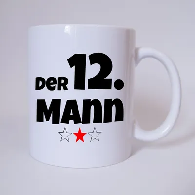 Produktbild von Der 12. Mann - England Fussball - Tasse - Kaffeetasse - Tasse mit Spruch
