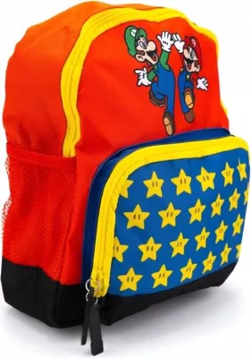 Produktbild von Super Mario Roter Rucksack, Tasche 28 cm