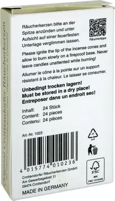 Produktbild von 6 tlg. Set Crottendorfer Wintertraum, BM, Zimtapfel, Erzgeb. Weihnachtsduft, Weihrauch & Tannenduft