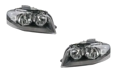Produktbild von Scheinwerfer passend für Audi A3 8P ab 2003 - 2008 Satz Set H7 H7 Li Re. 8P0941003K 8P0941003A 8P0941004K 8P0941004A Johns