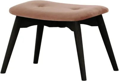 Zdjęcie produktu dla Podnóżek Ducon Velvet-Kronos 29-czarny