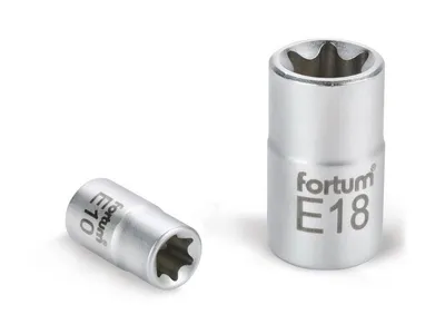 Produktbild von Steckschlüsseleinsatz Fortum (4700702) Steckschlüsseleinsatz, Innen-TORX, 1/2", E 14, L 38mm, 61CrV5