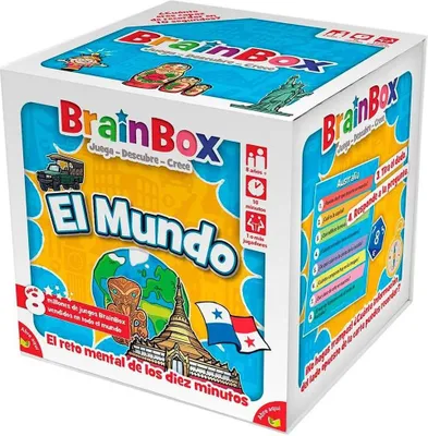 Obrázek produktu pro Asmodee Brainbox El Mundo Desková hra španělsky Multicoloured Multicoloured One Size