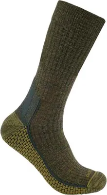 Produktbild von Carhartt Synthetic-Merino Blend Crew Sock SC9270-M, Farbe:olive, Größe:L