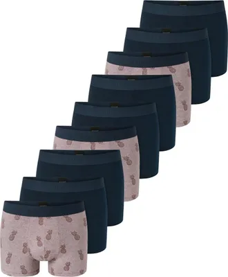 Produktbild von Schiesser 9er Pack 95/5 Baumwolle Retro Short / Pant Komfortabler Logo-Webgummibund für perfekte Passform, Bequeme Beinausschnitte für optimale Bewegungsfreiheit, Elastische Materialqualität für hohen Tragekomfort
