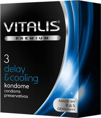 Produktbild von VITALIS - Kondome Delay & Cooling