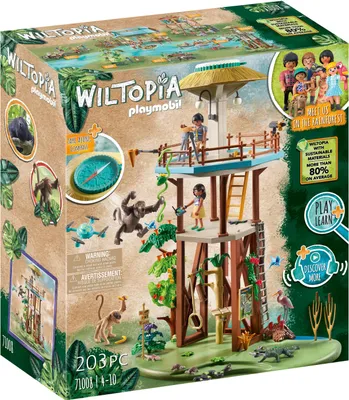 Produktbild von PLAYMOBIL Wiltopia 71008 Forschungsturm mit Kompass