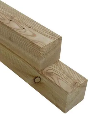 Produktbild von Kantholz 70x70 mm Lärche Pfosten Konstruktion 4-seitig glatt Bretter Dielen 17,88€/lfm Länge Kantholz: 20 cm