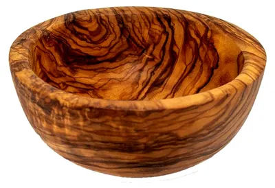 Produktbild von Runde Müslischale aus Olivenholz, ca. 15 cm