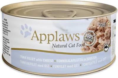 Produktbild von Applaws 5060122490221, Adult, jede Rasse, Käse, Thunfisch, 156 g