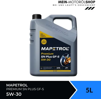 Produktbild von Mapetrol Premium SN Plus GF-5 5W-30 5 Liter