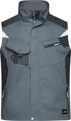 Produktbild von Professionelle Weste mit hochwertiger Ausstattung carbon/black, Gr. XXL