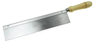 Produktbild von Dönges Feinsäge mit Holzheft, 250 mm, gerade, umlegbar (Säge Zapfensäge holz)