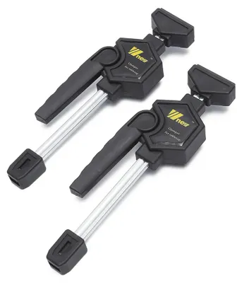 Produktbild von MFT-Tischklemme, 2-teilig - 20 mm - Schnellverschluss - Spannklemme - Spreizfunktion - Schwarz