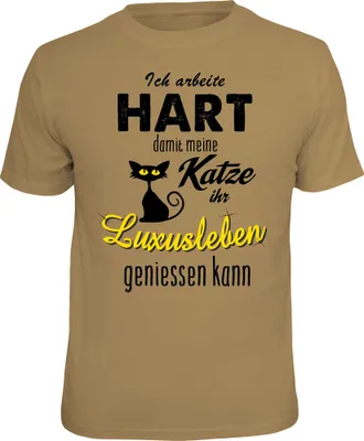 Produktbild von Luxusleben Katze - Textilien - T-Shirts