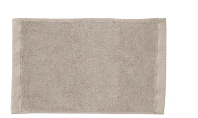 Produktbild von Heckettlane Gästehandtuch Premium - 100% Baumwolle - 3 Stück - 30x50 cm - Taupe