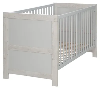 Produktbild von roba Kombi-Kinderbett 'Mila', verstellbar, mitwachsend, 3 Schlupfsprossen, 70 x 140 cm, umbaubar