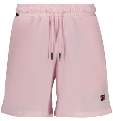 Produktbild von Rosa Damen-Shorts: Elastisch mit Taschen & Kordelzug - Norwegen Style