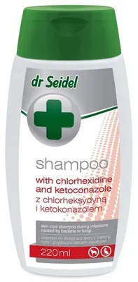 Zdjęcie produktu dla Laboratorium DermaPharm Dr Seidel Szampon Z Chlorheksydyną I Ketokonazolem 220ml