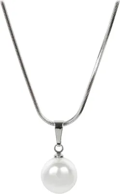 Image de Charmant collier de perles blanches