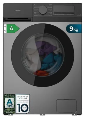 Zdjęcie produktu dla Pralka o pojemności 9 kg i prędkości 1400 obr./min, 15 programów, , silnik Inverter Plus, SteamMax.