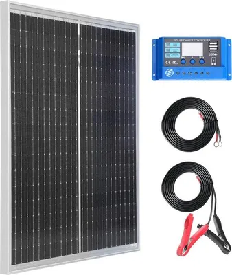 Produktbild von Solarmodul Kit mit Stecker, Plug & Play, für Zuhause, Camper