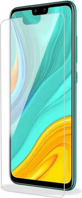 Imagen del producto de Protector de pantalla de vidrio templado "Panzer" para Huawei Y8s, dureza 9H