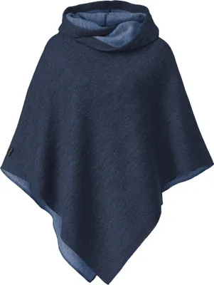 Produktbild von Mufflon Mu-Maxi Poncho nachtblau/atlantic one size