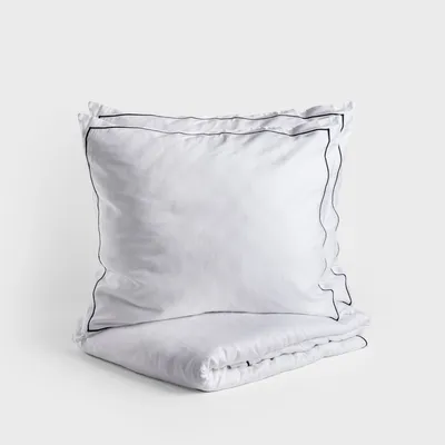 Zdjęcie produktu dla HOMLA Pościel ESPERIN satynowa biała 220x200 + 2*70x80 cm