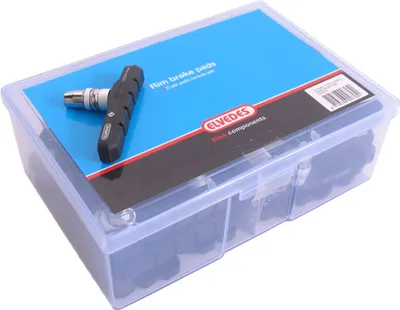 Produktbild von V-Bremsbremsblock-Set Eledes 72 mm (Workshop-Verpackung von 25 Paaren)