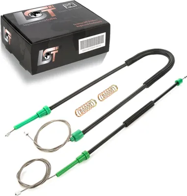 Produktbild von Fensterheber Reparatur Seilzug Set hinten links rechts für FORD FOCUS II CABRIO