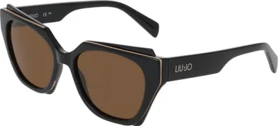 Produktbild von Liu Jo LJ809S Black 55/17/140 Damen Sonnenbrillen