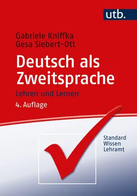 Produktbild von Deutsch als Zweitsprache