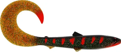 Produktbild von Westin Softlure BullTeez Curltail (Motoroil Blood)