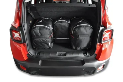 Produktbild von Jeep Renegade 2014+ Kofferraumtaschen Set 4 Stk