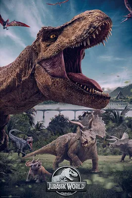 Produktbild von Jurassic World - Poster - Back Country