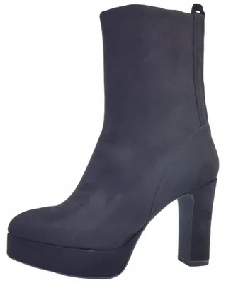 Image de Tamaris : Bottines pour femmes, fermeture éclair, couleur noire, style élégant