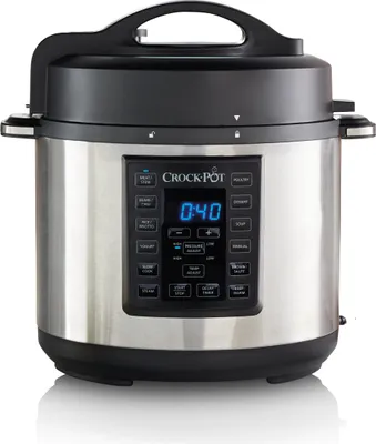 Obrázek produktu pro Crock-Pot Express, 5,6 l, 1000 W, Černá, Nerezová ocel, Nerezová ocel, 6 člověk/lidí, Knoflíky