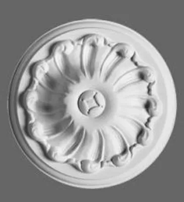 Produktbild von Casa Padrino Stuck Rosette 15 x 15 cm Deckenstuck Deckenrosette Stuckrosette Wandrosette Wandstuck