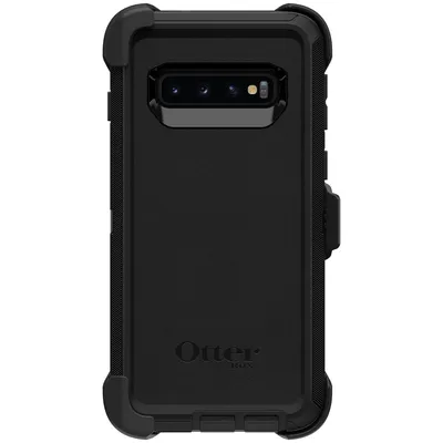 Produktbild von Defender Rugged Case Schwarz für das Samsung Galaxy S10
