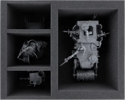 Produktbild von Schaumstoffeinlage für Orks Battlewagon & Ghazghkull Thraka
