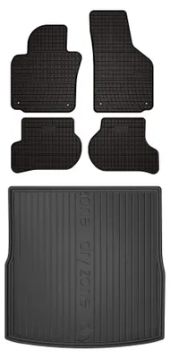 Immagine prodotto di Tappetini gomma + baule DryZone per Volkswagen Golf VI 2009-2013 5 pezzi
