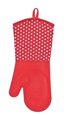 Immagine prodotto di Guanti da forno in silicone rosso