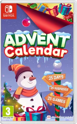 Produktbild von Mindscape Weihnachts-Adventskalender: 25 Tage voller Spiele und Überraschungen