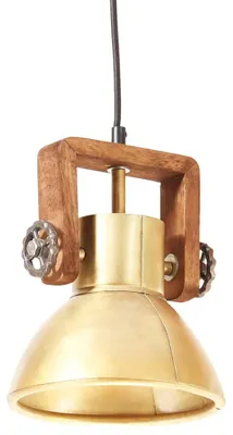 Produktbild von vidaXL Hängelampe Industriestil 25 W Messing Rund 19 cm E27