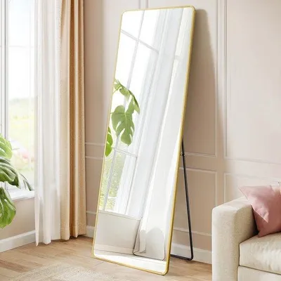 Produktbild von Famanu Standspiegel Rechteckig 160 x 50 cm - Ideal für Schlafzimmer oder Ankleidezimmer